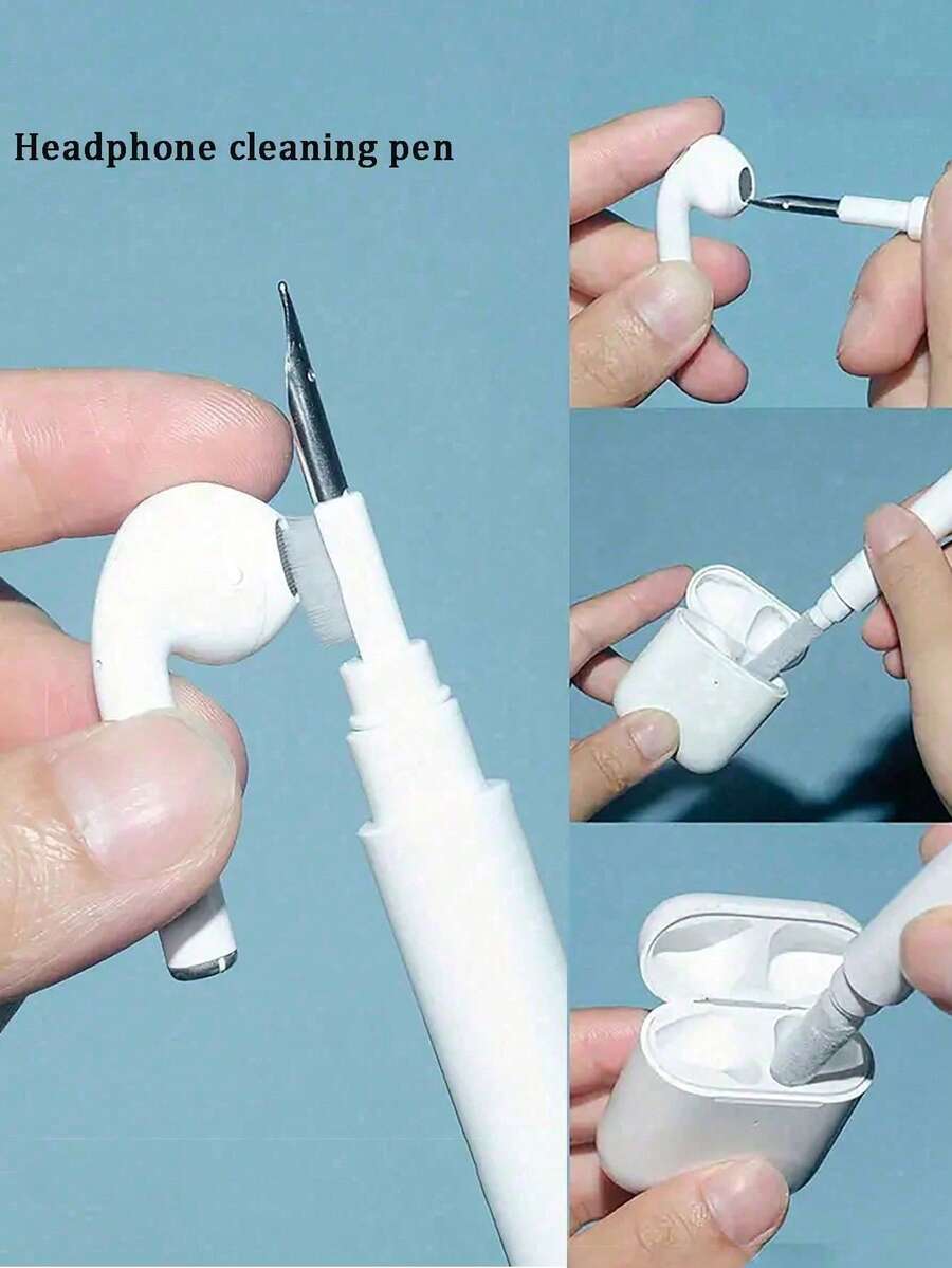 ProClean Earbuds Cleaning Pen 3In1 Multifunctional Cleaner Kit With