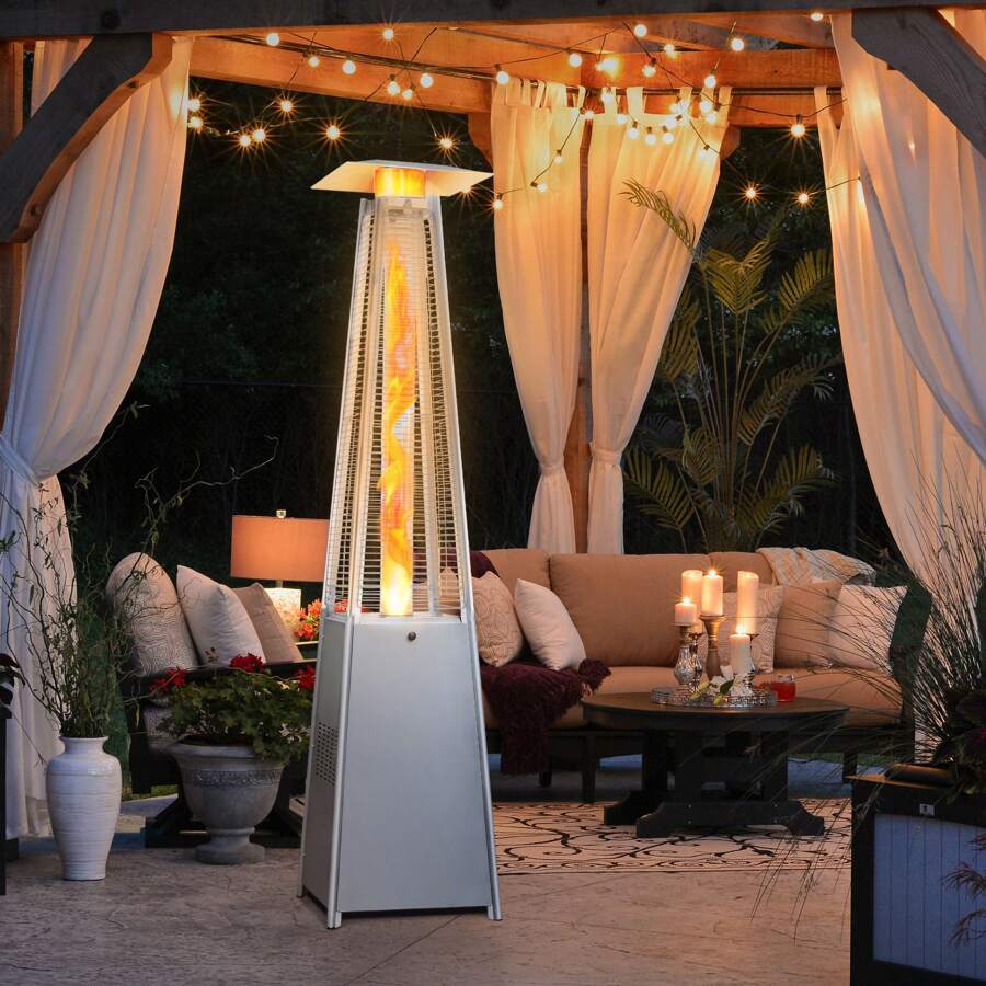 Lausaint Home LAUSAINT HOME Pyramid Patio Heaters For Outdoor Use