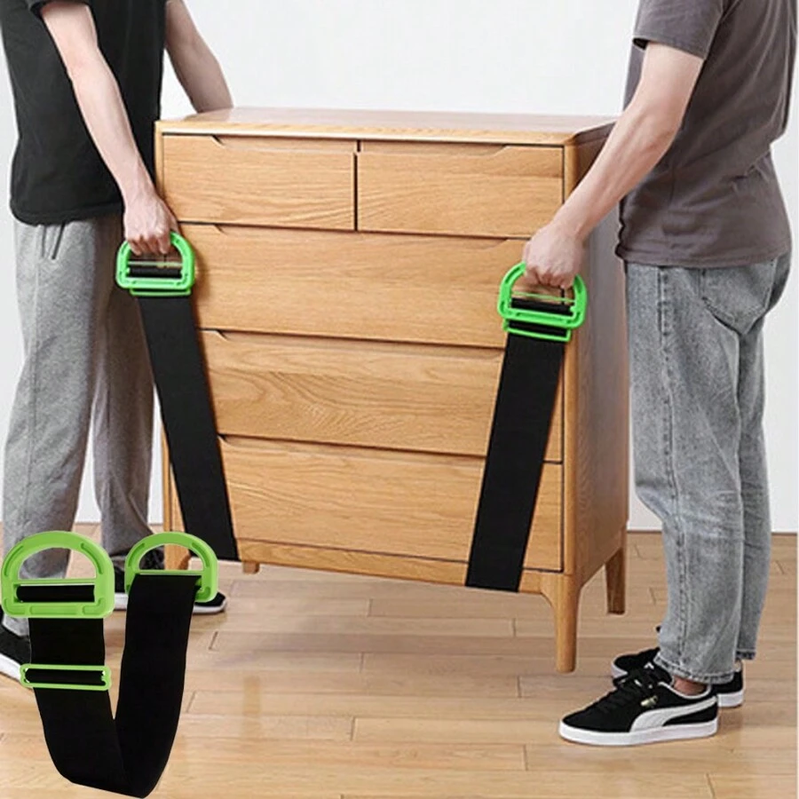 Adjustable Lifting Moving Strap Labor Saving Transport Belt Shoulder