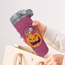 30 Oz Halloween Tumbler - Stainless Steel Insulated Travel Mug With Handle, Lid, Straw, Leak-Proof, 1 Non-Slip Reusable Cup, Suitable As A Friend, Father, Mother Gift - Halloween, Christmas Gift