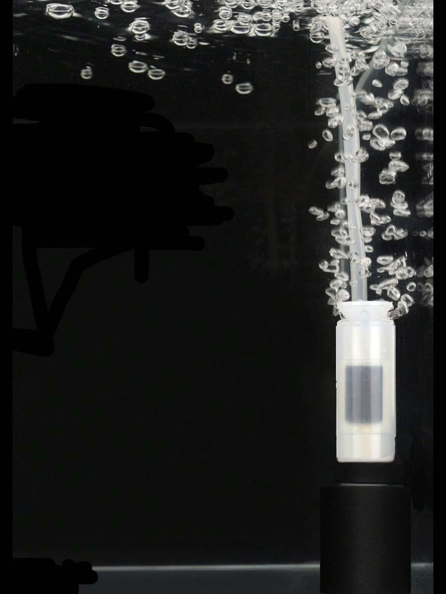 1/4pcs Small Fish Tank Bottle Aquarium Filter Oxygen Pump BuiltIn