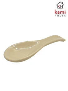 Ceramic Cutlery Rest Smooth Sand 26 Cm - 米色 - 查看 3