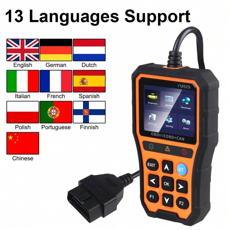Professional OBD2 Engine Code Reader Battery Life Check And Evaluation