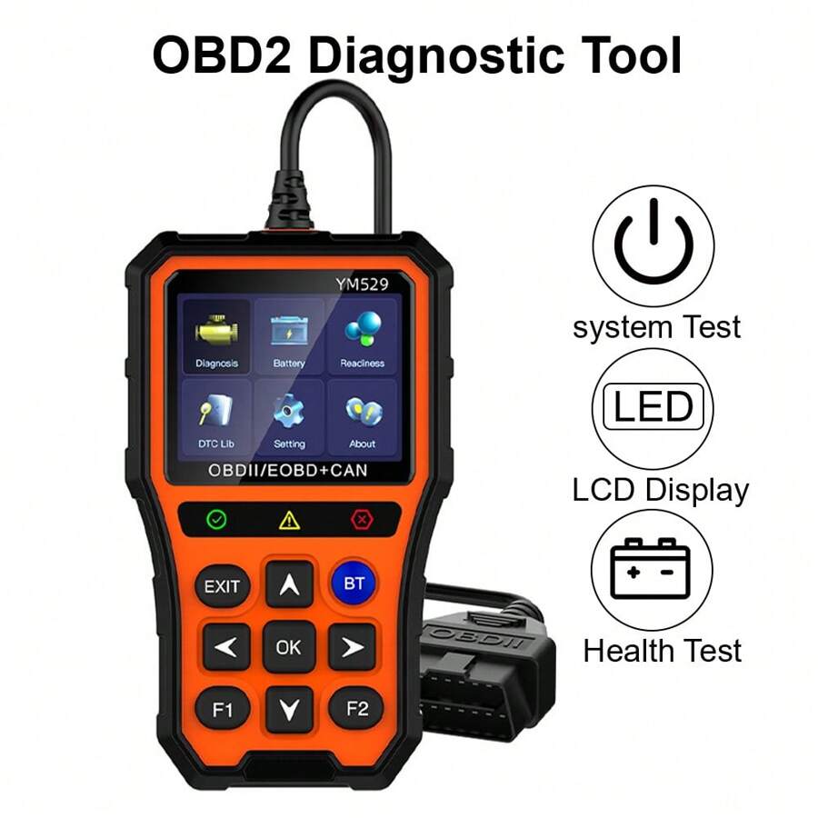 Professional OBD2 Engine Code Reader Battery Life Check And Evaluation