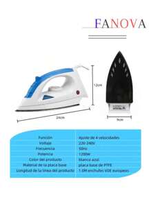 Plancha de vapor antiadherente - Multicolor - Ver 3