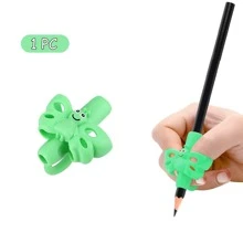 Pencil Grip, Handwriting Posture Correction Holder, Ergonomic Writing 3-Pack: Blue, Green, Orange), Suitable For Office, School, Drawing, Markers, Stationery, Universal Writing Training Tools, Professional Supplies For Learning And Work, Back To School, Gift For All Ages