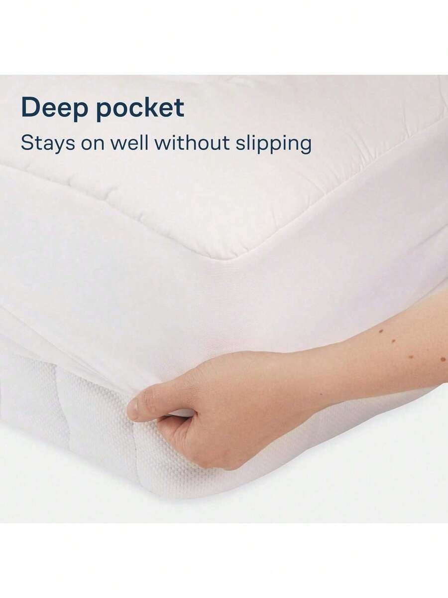 Cotton California King Mattress Topper Pillow Top Mattress Cover