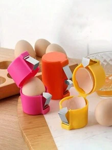 1PC Dụng cụ mở nắp chai bằng vỏ trứng, dụng cụ đánh trứng, dụng cụ tách vỏ trứng, dụng cụ nướng trong bếp nhà hàng - Nhiều màu - Xem 2