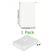 1/2 Packs Garden Mesh Netting For Plants, Insect Bird Netting Pest Barrier Bag With Drawstring, Tomato Protective Cover Fruits Tree Blueberry Bush Netting Cover Bag Protection For Vegetables ﻿ - White - View 8