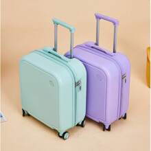 20 Inch Functional Boarding Case, Luggage With Password Lock, Solid Color Luggage Case Set : Portable Square Handside Handbag & Large Capacity Handside Travel Suitcase With Password, Anti-Scratch Wear-Resistant Waterproof Luggage Universal Wheel Trolley Luggage, Suitcases Suit Case Travel Luggage Carry On Suitcase