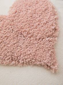 1 Vỏ gối trang trí hình trái tim, Vỏ gối vuông tua rua sang trọng tối giản, Thích hợp cho trang trí phòng khách, phòng ngủ, sử dụng cho mọi mùa - Hồng - Xem 4