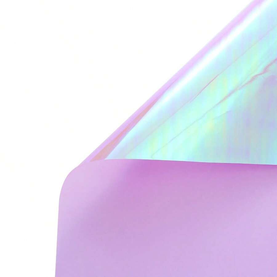 Halloween Iridescent Cellophane Wrap 4.7Mil Thick Rainbow Gift