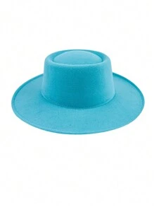 1 件女士法式优雅软呢帽，秋冬纯色复古帽子，适合日常穿着、外出和购物万圣节 - 彩色 - 查看 16