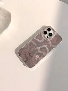 Ốp lưng điện thoại họa tiết trái tim tùy chỉnh, có thể tùy chỉnh bằng văn bản, tên, biệt danh, vỏ cứng PC in chuyển nhiệt chống rơi và chống bám vân tay toàn bộ cạnh, tương thích với iPhone 15/14 Plus/13 Pro/12 Pro Max/11/6P/7P/XS/XR, lựa chọn hợp lý cho cá nhân, đối tác, gia đình, bạn bè, bạn thân, sinh nhật, quà tặng ốp lưng điện thoại kỷ niệm - Nhiều màu - Xem 2