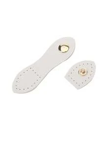 1 Pc Shoulder Strap Connection Leather Buckle DIY Bag Special Leather Buckle Operation Simple Bag Fixing Buckle Detachable - Multicolor - View 14