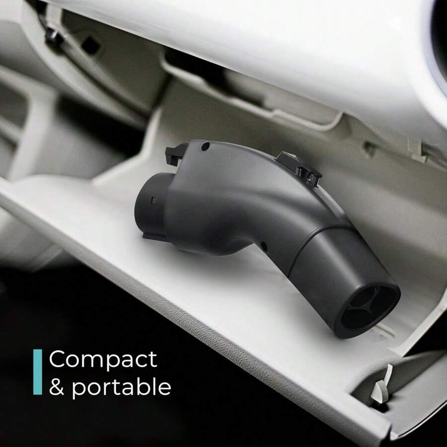 For J1772 EVs Tesla To J1772 Charging Adapter, Max 48 Amp & 250V