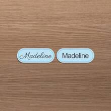 Customizable Waterproof Iron-On Name Stickers-High-Quality Wash-Resistant Fabric Labels For Organizing Clothing And Personal Items-Ideal For T-Shirts, Towels, And Travel Gear-Durable Heat-Transfer Labels For Long-Lasting Use In Home, Office, Or Outdoor Activities-Easy To Apply And Fade-Proof,Multi-Functional,Durable,Ornamental,Reusable,Exquisite,Stylish,High-Quality,Colorful,Modern,Custom,Personalized,Unique,Back To School Supplies,Warm Ambience,Home & Living,Customized Stickers - Multicolor - View 15