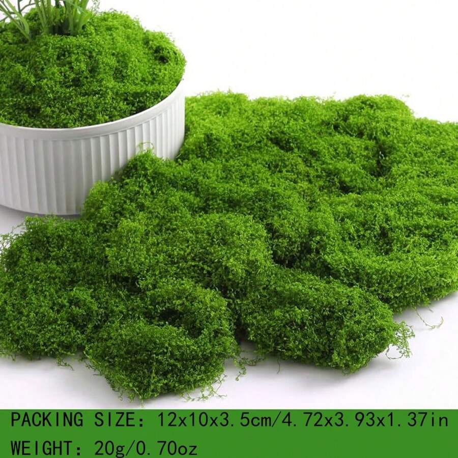 Artificial Moss 20g DIY Fairy Tale Garden And Romantic Decoration