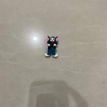 1pc Doll Stereo Soft Glue Motorcycle Doll DIY Small Accessories Car Decoration Mobile Phone Case Computer Display Decoration, Christmas, Thanksgiving, Valentine's Day New Year Gift Decoration [Stock, Wholesale]