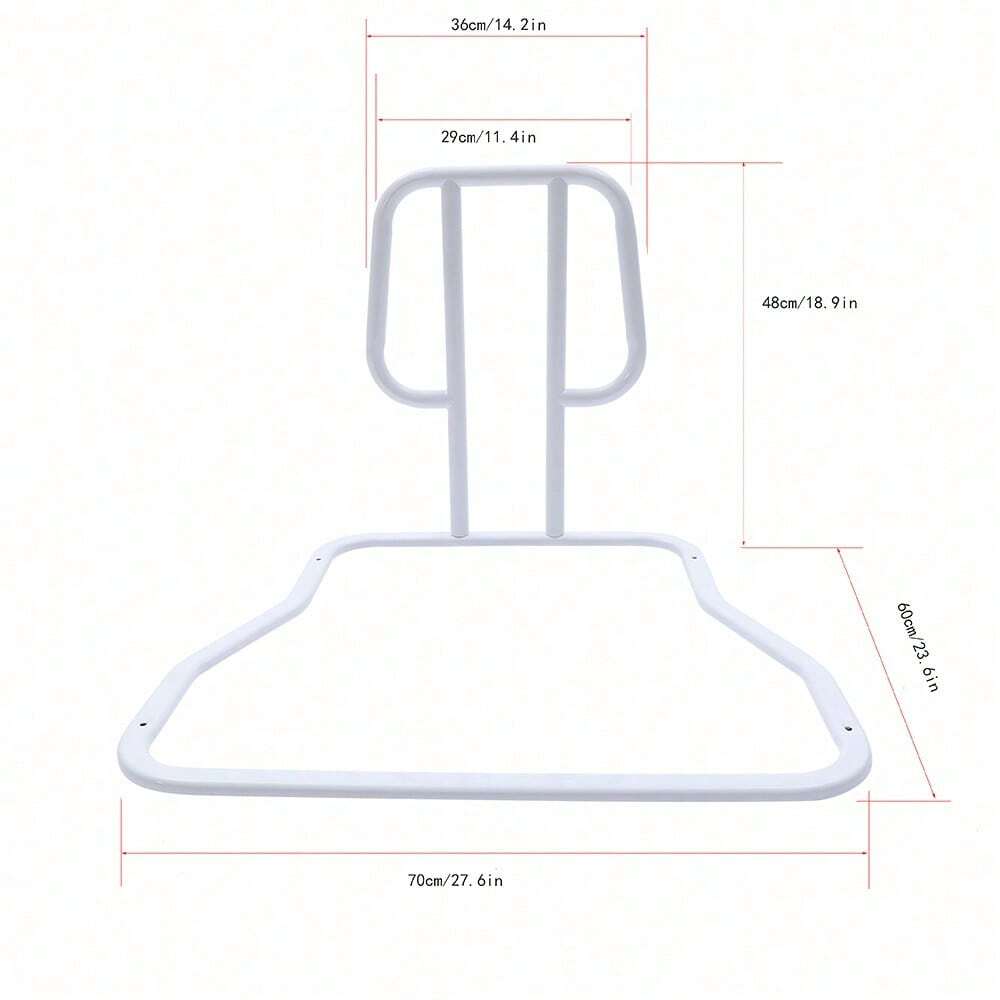 Bedside Rail For Elderly Easy To Assemble, Bed Rail Safety Frame For