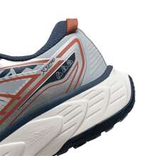 XTEP Kun Wu 3.0 LITE Herren Sneaker im niedrigen Stil, leichte, modische, bequeme Laufschuhe - Akaziengrau/Silber/Indigo - Übersicht 5