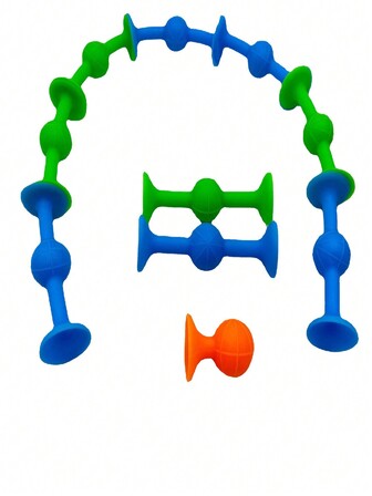 9pcs Suction Cup Dart Toy Set, Reusable Silicone Soft Darts, Family Party Interaction Throwing Game Toys, Suction & Sticking Toys