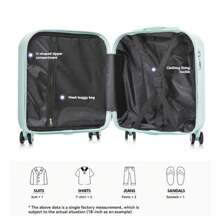 20 Inch Functional Boarding Case, Luggage With Password Lock, Solid Color Luggage Case Set : Portable Square Handside Handbag & Large Capacity Handside Travel Suitcase With Password, Anti-Scratch Wear-Resistant Waterproof Luggage Universal Wheel Trolley Luggage, Suitcases Suit Case Travel Luggage Carry On Suitcase