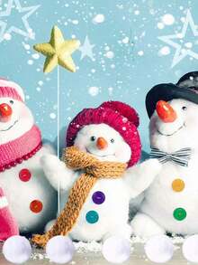 20 Piezas de bolas de nieve de simulación navideña, adecuadas para peleas de bolas de nieve - Decoración perfecta para el árbol de Navidad y juguetes para fiestas, regalo ideal para decoración de muñeco de nieve, para jugar en la nieve al aire libre y decorar el árbol de Navidad - Formas lindas y tacto cómodo