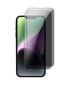 2pcs Anti-Spy, Anti-Fingerprint, Anti-Oil, Privacy Protection Tempered Glass Screen Protector, Compatible With IPhone 7/8/7Plus/8Plus/X/XS/XR/12/12Pro/12Plus/12Pro Max/12e Gift For Birthday, Family, Friends Phone Screen Protector, Phone Accessories