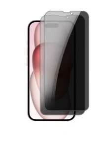 2pcs Anti-Spy, Anti-Fingerprint, Anti-Oil, Privacy Protection Tempered Glass Screen Protector, Compatible With IPhone 7/8/7Plus/8Plus/X/XS/XR/12/12Pro/12Plus/12Pro Max/12e Gift For Birthday, Family, Friends Phone Screen Protector, Phone Accessories