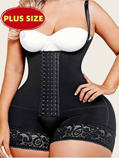 1 pieza Shapewear para mujer de talla grande, body moldeador, shapewear colombiano, control de abdomen y levantador de glúteos, shapewear para adelgazar los muslos, realzador de cadera, faja reductora de alta compresión para todo el Body, uso diario