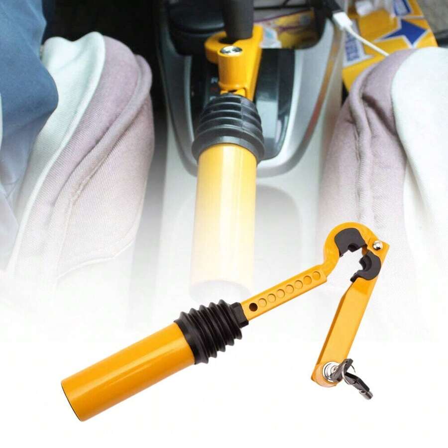 Security Brake Hand Brake Lock Handbrake To GearStick Lock Gear Fits