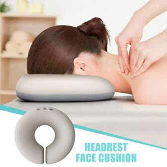 TOEDO 1pc Soft Massage Face Relax Memory Foam Relax Head Cradle Headrest Beauty Salon Face Cushion For SPA U Shape Pad Women