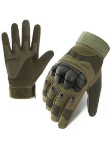 1 Pair Tactical Gloves Military Paintball Shooting Airsoft Antiskid  Mittens Outdoor Full Finger Sports Gloves Motorcycle Gloves