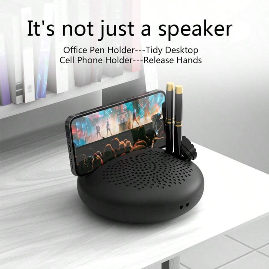 SCIJOY 创意蓝牙音箱：独特的面包形设计、TWS 模式、清晰的音质和增强的低音 - 室内和室外使用的完美便携式伴侣，圣诞节和万圣节礼物的理想选择