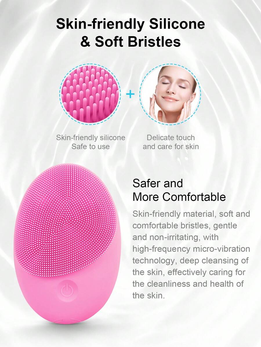 Large Models Silicone Face Brushes For Cleansing And Exfoliating