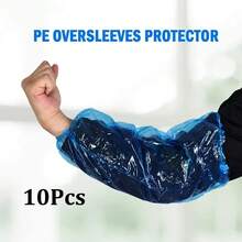100/10 Cái Bao Tay Áo Bằng Nhựa Bảo Vệ, Bao Tay Áo Nấu Ăn Nhà Bếp Chống Dầu Chống Thấm Nước Dùng Một Lần, Dụng Cụ Vệ Sinh Gia Đình Bảo Vệ BBQ - Nhiều màu - Xem 9
