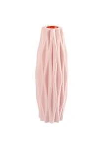 1 pezzo Vaso geometrico creativo, vaso per profumo di fiori per la decorazione della casa, vaso per fiori finti in plastica che imita la ceramica, adatto per soggiorno, camera da letto, ufficio, decorazione per feste e vacanze