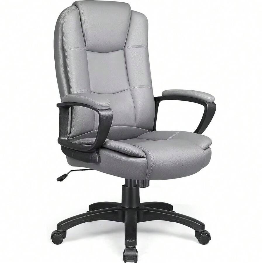 Office Desk Chair, High Back Computer Chair, Ergonomic Adjustable