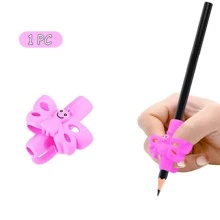 Pencil Grip, Handwriting Posture Correction Holder, Ergonomic Writing 3-Pack: Blue, Green, Orange), Suitable For Office, School, Drawing, Markers, Stationery, Universal Writing Training Tools, Professional Supplies For Learning And Work, Back To School, Gift For All Ages