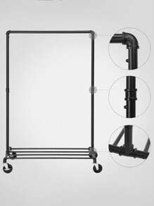 VASAGLE Fixed Clothes Drying Racks - 黑色 - 查看 2