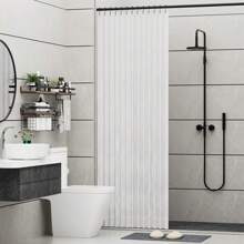 12 piezas de ganchos y anillas de metal negro para cortinas de ducha, decorativos y sencillos, resistentes al agua y al óxido, aptos para baño, dormitorio, cocina, patio y armario, decoración de baño de verano - Negro - Ver 10