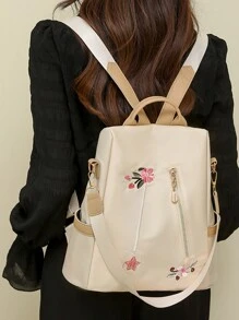 Zaino antifurto alla moda per computer portatile da donna con grande capacità, adatto per i viaggi