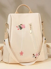 Zaino antifurto alla moda per computer portatile da donna con grande capacità, adatto per i viaggi