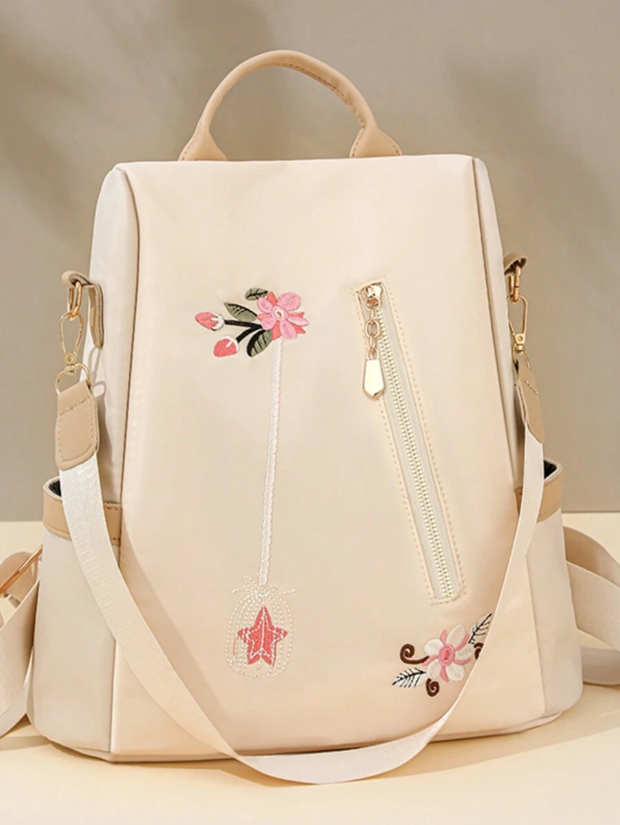 Zaino antifurto alla moda per computer portatile da donna con grande capacità, adatto per i viaggi