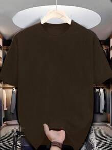 Men's Duck Academy T-Shirt 100% Cotton Printed Men's Shirt - Rỉ Nâu - Xem 3