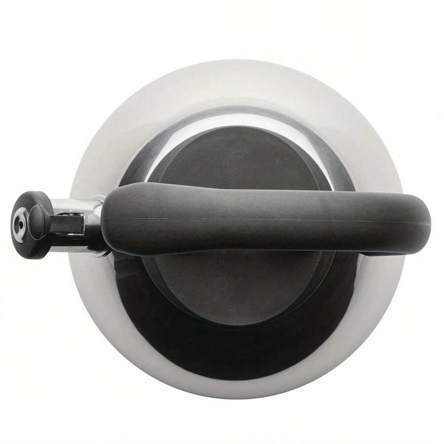 Stainless Steel Whistling Tea Kettle, 2.3 Quart, Silver SHEIN USA