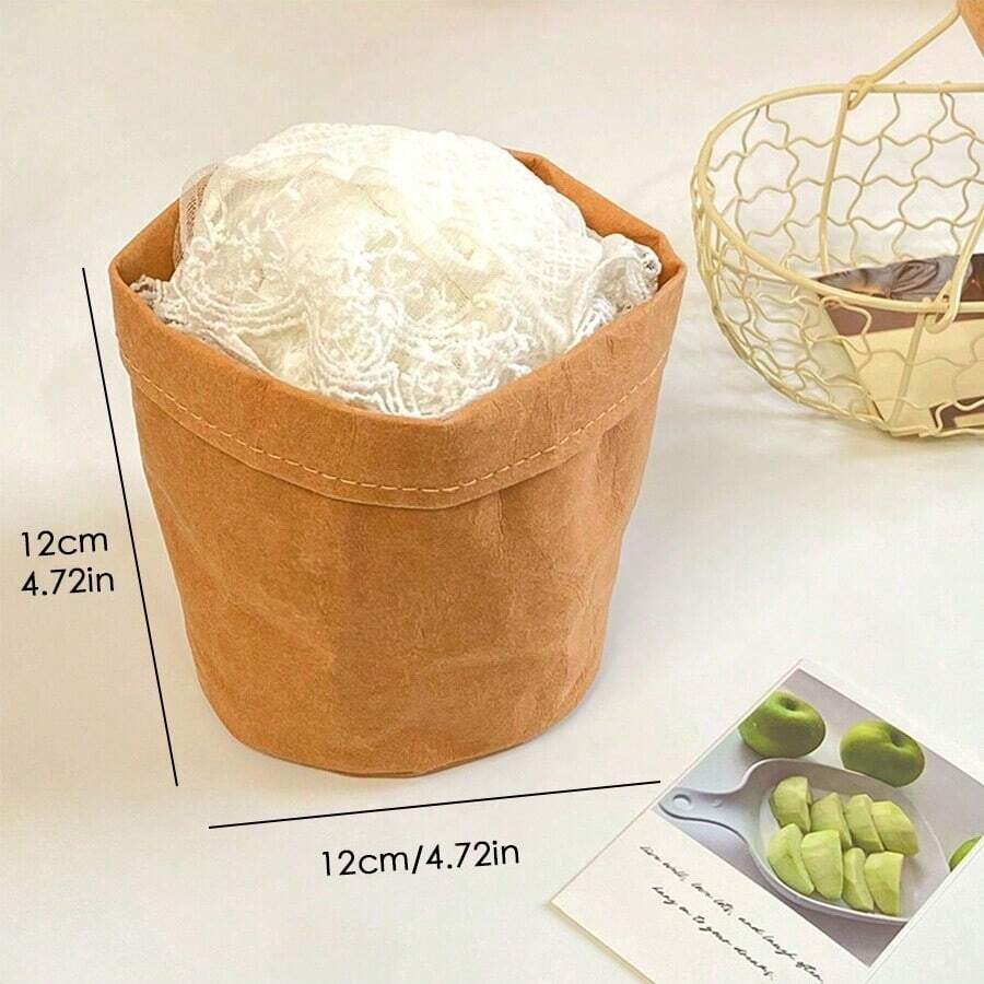 The Organizer Washable Kraft Paper MultiPurpose Storage Bag