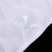 SanBouSi Alfombra antideslizante para ducha, alfombra de baño, alfombra de baño tipo spa con almohada y colchoneta para decorar el baño en verano y volver a la escuela