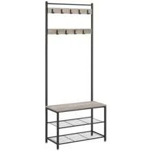 VASAGLE Coat Racks - Grey - View 2